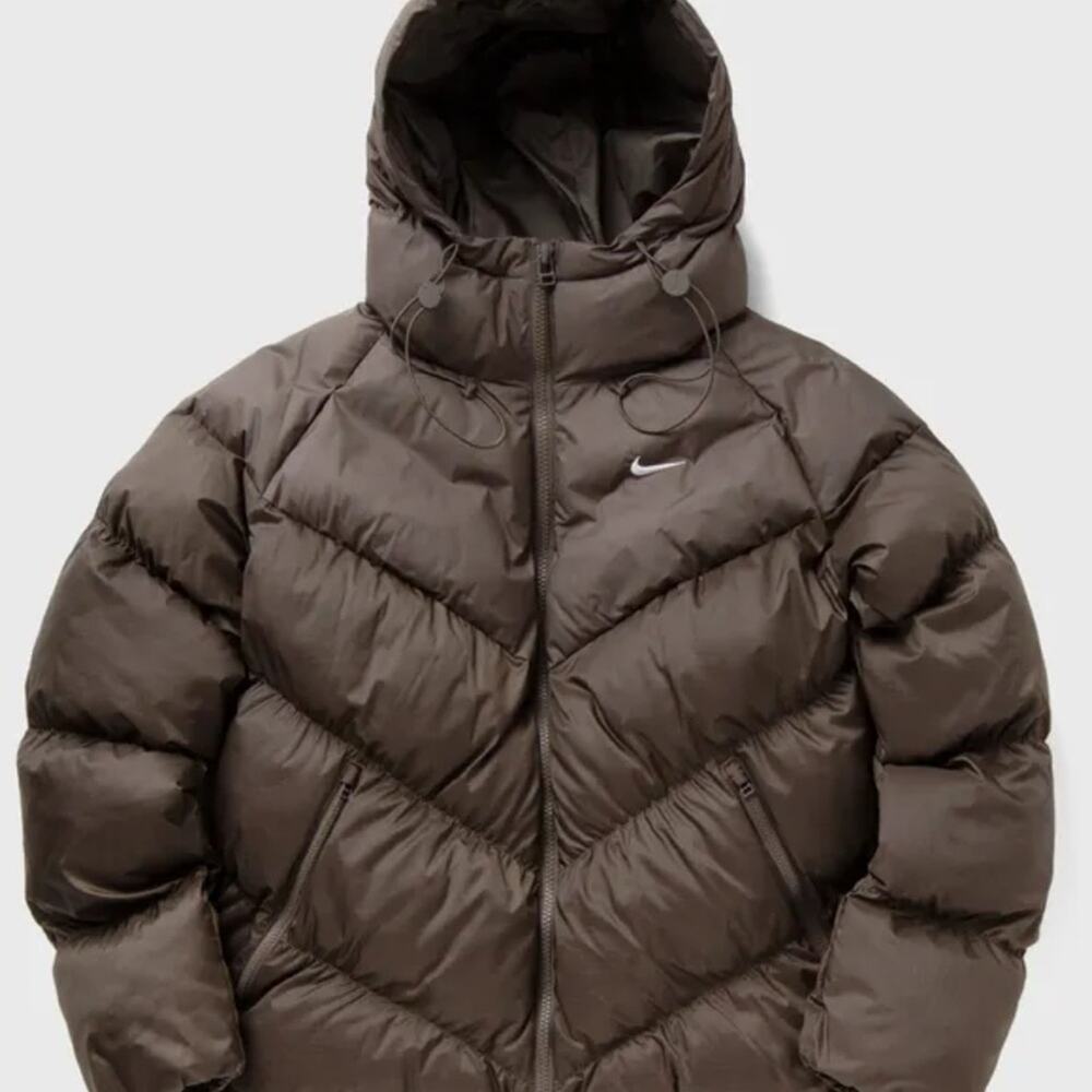 Nike Brown WINDPUFFER STORM-FIT LOOSE PUFFER JACKET XXL Sold out everywhere htf
